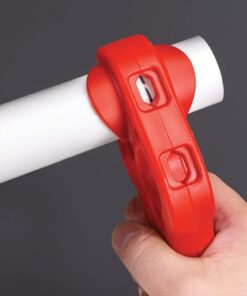RIDGID 41608 PTEC 3000 Versatile Thin Wall PE, PP, PVC Plastic Tubing Cutter for 1-1/4" and 1-1/2" Tailpieces, Cuts, Cleans, Deburrs, and Bevels 14 51wu7h48Q9L