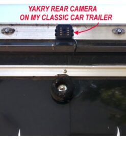 Yakry RV Backup Camera Plug and Play - No Delays 7 Inch HD 1080P Rear View Camera with IR Night Vision 2 Channels - Waterproof Reverse Camera for Truck Trailer Camper Tractor Y14 40 51wuiyCli8L