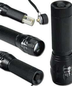 NAVIGATOR 1193 Portable Ultra Bright Handheld LED Flashlight with Adjustable Focus and 3 Light Modes, Outdoor Water Resistant Torch, Powered Tactical Flashlight for Camping Hiking etc Battery Included 9 51ww0aCiQIL