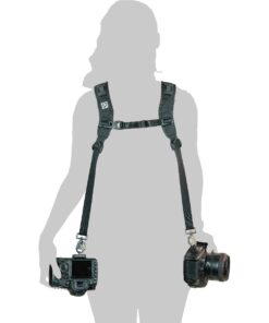 BLACKRAPID Double Breathe Camera Harness, Trusted Design For One Or Two SLR, DSLR, Mirrorless Cameras One Size Black 25 51wwaAGO2ZL