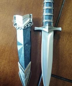 Ace Martial Arts Supply Dark Assassin Dagger with Sheath 48 51x ferOJ1L