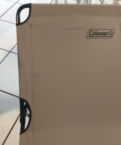 Coleman Converta Outdoor Folding Cot, Strong Steel Frame Supports Campers up to 6ft 2in or 225lbs, 4 Back & 2 Foot Positions Folds Compactly to Fit in Trunk 25 51x qCfsocL