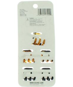 Scunci No-Slip Grip Mini Jaw Clips, 5 Count (Pack of 1) 5 Count (Pack of 1) 13 51x1Cubi0TL