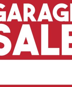 Alternative view of Garage Sale Yard Sign, 18 Inches by 12 Inches (Garage Sale) Garage Sale