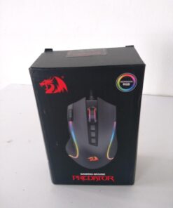 Redragon M612 Predator RGB Gaming Mouse, 8000 DPI Wired Optical Gamer Mouse with 11 Programmable Buttons & 5 Backlit Modes, Software Supports DIY Keybinds Rapid Fire Button Black 30 51x2UXt0kSL 2