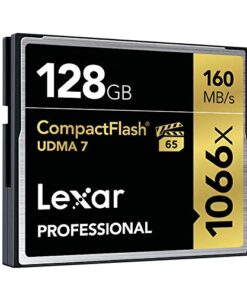 Alternative view of Lexar Professional 1066x 128GB CompactFlash Card, Up to 160MB/s Read, for Professional Photographer, Videographer, Enthusiast (LCF128CRBNA1066)
