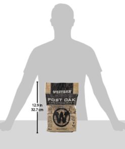 Western Premium BBQ Products Post Oak BBQ Smoking Chips, 180 cu in 12 51x4HLTwj0L