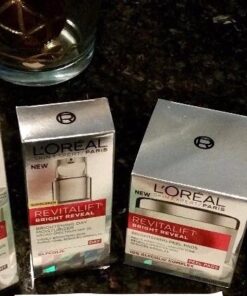 L'Oréal Paris Revitalift Bright Reveal Anti-Aging Exfoliating Peel Pads with Glycolic Acid, Reduce Wrinkles & Brighten Skin, 30 Count (Pack of 1) 44 51x4kx3Gm6L