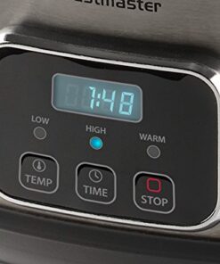 Toastmaster 4-Quart Digital Slow Cooker with Locking Lid (Stainless Steel) Stainless Steel 8 51x61YI7mdL