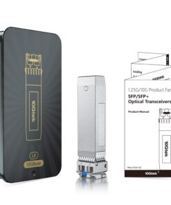 10Gtek 10GBase-LR SFP+ Transceiver, 10G 1310nm SingleMode LC Fiber Optic Module, up to 10km, for Cisco SFP-10G-LR, Meraki MA-SFP-10GB-LR, Ubiquiti UniFi UF-SM-10G, Fortinet, Mikrotik, Pack of 4 SMF, 10km x4 11 51x7qlbvSjL