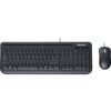 Microsoft 3J2-00001 Wired Desktop 600 for Business - Wired Keyboard and Mouse Combo. Spill Resistant Design.