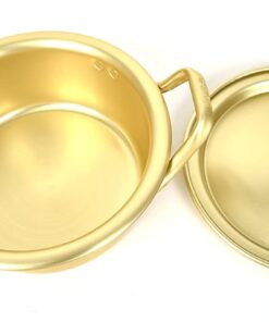 Alternative view of Korean Ramen Noodle Pot 6.3"(16cm) + Chopstick (1 Pair) + Dish scrubber, Made in Korea (Standard version)