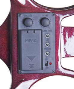 Cecilio Silent Electric Solid Wood Violin with Ebony Fittings, Electric Violin Kit (Full Body - Mahogany) Full Body - Mahogany full-size 11 51xLSHojXRL