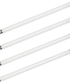 Bluex Bulbs - 4 Pack F14T5/841 14W 22 Inch T5 Fluorescent Tube Light Bulb 4100K Cool White Mini Bi-Pin (G5) Base Straight Tube Light Bulb