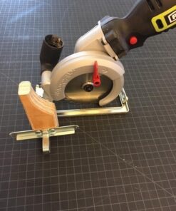 Rockwell 4-1/2” Compact Circular Saw, 5 amps, 3500 rpm, with Dust Port and Starter Kit– RK3441K , Black 45 51xRgd8HG5L