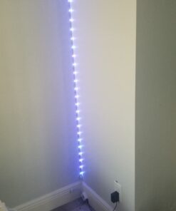 TJOY 50ft Bluetooth LED Strip Lights, Music Sync 5050 LED Light Strip RGB Color Changing LED Lights Strip with Phone Remote, LED Lights for Bedroom Kitchen TV Party TIKTOK DIY (APP+Remote +Mic) 30 51xS8fGKgeL