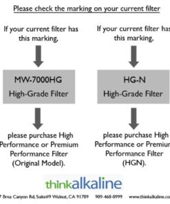 Alternative view of A2O Water - Made in USA, Combo Special: High Performance Filter & Reusable Cleaning Cartridge- HG Type (Please see product images to verify the filter type)