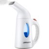 URPOWER Steamer for Clothes Steamer, Portable Handheld Garment Fabric Steamer Fast Heat-up Powerful Clothes Steamer with High Capacity for Home and Travel - Not for Abroad 01-130ml White