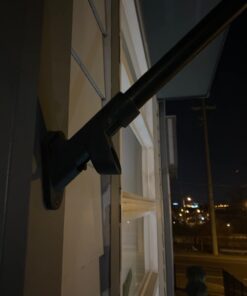 Evergreen Flag Bracket Two-Position 45 and 90 Degree | Cast Iron | Black | Hardware Incl | Outdoor Home and Garden Décor | Residential or Commercial | Wood Metal Plastic Pole - Not Included | 25 51xjTod5KL