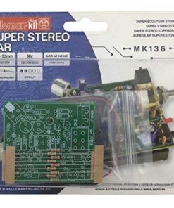 Velleman, Inc – Super Stereo Ear MiniKit MK136 – Entry Level Audio Amplifier Soldering Project 14 51xlmqNpRJL