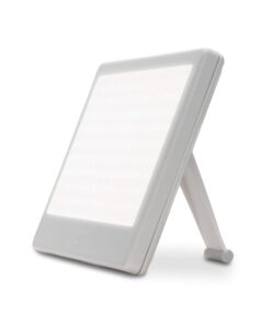 Aurora LightPad™ Mini - Premium 25,000 LUX Light Therapy Lamp for Boosted Energy, Focus and Better Sleep. 180 LED Chips Last 20+ Years. 3 Adjustable Brightness Levels. Portable and Lightweight Design. 20 51xnJrrM4cS