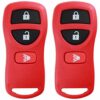 KeylessOption Keyless Entry Remote Control Car Key Fob Replacement for KBRASTU15, CWTWB1U733-Red (Pack of 2) Red 14 51xoBWiVLwL