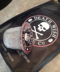 Death Wish Coffee, Dark Roast Single-Serve Coffee Pods, 10 Count 10 Count (Pack of 1) 44 51xosZs5TL