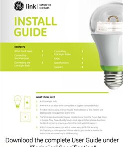 Quirky Bulb PLINK-SKIT GE Link Starter Kit, , 10 51xrIBVVtvL