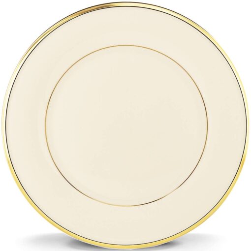 Lenox Eternal Gold Banded Ivory China Dinner Plate -