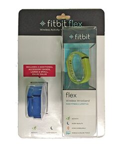 Alternative view of Flex Wireless Activity + Sleep Wristband Lime Green Two wristbands included, Large (6.5 - 7.9 in) and Small (5.5 - 6.5 in)