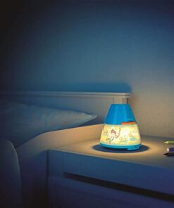 Philips 717690548 Jake The Never Land Pirate Disney 2-in-1 Projector and Night Light, 4.53" x 4.53" x 4.65", Blue 9 51xzk3PQGvL