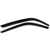 Auto Ventshade [AVS] Outside Mount Ventvisor / Rain Guards | Fits 1992 - 2006 Ford Econoline Vans- Smoke, 2 pcs. | 92077