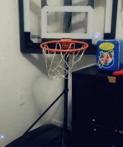 SKLZ Pro Mini Hoop Basketball System with Adjustable-Height Pole and 7-Inch Ball 23 51y4DZLblzL