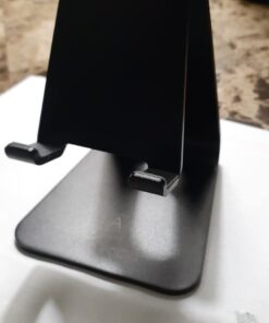 Lamicall Adjustable Cell Phone Stand, Desk Phone Holder, Cradle, Dock, Compatible with iPhone 15, 14, Plus, Pro, Pro Max, 13 12 X XS,4-8" Phones, Office Accessories, All Android Smartphone, Black 59 51y4kSH2dVL