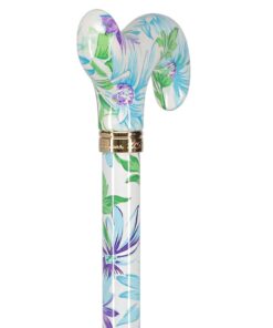 Royal RC Canes Walking Sticks for Men and Women - Stylish Designer Fashionable Adjustable Derby Canes - Lightweight Aluminum Cool Walking Stick - Portable 5-Level Height Folding Walking Canes Heavenly Gardens Attractive 11 51y98xkrZXL