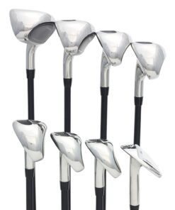 Men’s Powerbilt Golf EX-550 Hybrid Iron Set, which Includes: #4, 5, 6, 7, 8, 9, PW +SW Senior Flex Right Handed New Utility “A” Flex Club 15 51y9YyQ9lL