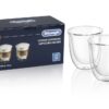 Delonghi 5513214601 Cappuccino Glasses, 270 milliliters Cappuccino Glasses (set of 2) 17 51yClaQzsEL