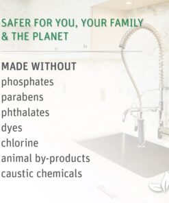 Grab Green Automatic Dishwashing Detergent Pods, 60 Count, Fragrance Free, Plant and Mineral Based, Superior Cleaning, Powerful Grease Removal, Brilliant Shine 60 Count (Pack of 1) 26 51yHmsDjeL 1