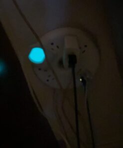 White Extension Cord 15 Feet, NTONPOWER Flat Plug Long Extension Cord, Circuit Breaker, 4 Outlet Nightstand Charging Station, Compact for Home Office Bedside Dorm Essentials 15FT 19 51yJSPH8CdL