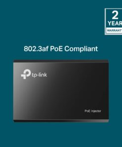 Alternative view of TP-LINK 802.3af Gigabit PoE Injector | Convert Non-PoE to PoE Adapter | Auto Detects the Required Power, up to 15.4W | Plug & Play | Distance Up to 100 meters (328 ft.) | Black (TL-PoE150S)