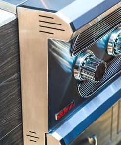 American Muscle Grill Freestanding Dual Fuel Wood/Charcoal/Gas Grill, 54-Inch, Natural Gas 13 51yOOuew8tL