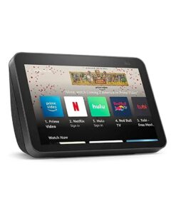 Echo Show 8 (2nd Gen, 2021 release) | HD smart display with Alexa and 13 MP camera | Charcoal Device Only 22 51yQll2L7xL