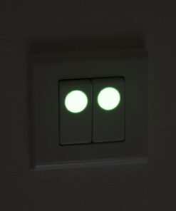 Glow in The Dark Stars Wall Stickers, Adhesive Dots and Moon for Starry Sky, Galaxy Decor Bright and Realistic for Any Room (Green) Green 32 51yUAbAX1xL