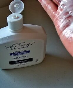 Neutrogena Scalp Therapy Anti-Dandruff Shampoo Daily Control, 1.8% salicylic acid, with fragrance of warm vanilla & toasted coconut notes, 12 fl oz 39 51yaclu8XCL