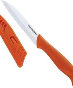 Cook N Home 9-Piece Ceramic Knife Set with Sheaths, Multicolor 16 51yaggZHYqL