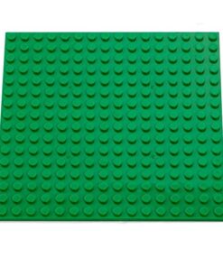 SCS Direct Brick Building Blocks Green Baseplates - 5"x5" (10pcs) Dual Connectivity for Stacking - Compatible with & Tight fit with All Major Building Blocks Brands - Great for Activity Tables 13 51ydhUVHDcL