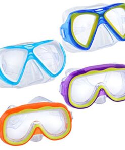 "Safety First" Splash-N-Swim Child-Sized Swim Masks Goggles Assortment! (Set of 4)