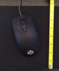 Belkin Large Mouse Pad, 8 Inch by 9 Inch, for Computer or Gaming Mouse Pad, Non-slip Base, Neoprene Backing and Jersey Surface for Smooth Mouse Control and Pinpoint Accuracy (Black) Black 19 51yjjmpCcOL