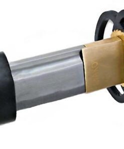 Alternative view of MAKOTO Handmade Karma Series Musashi Ring Sharp Samurai Katana Sword Burgundy