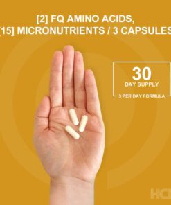 HCF Happy, Calm & Focused - Natural Nootropic Focus Supplement - Boost Concentration, Enhance Focus, Natural Calm Aid & Stress Relief - 90 Capsules for Men & Women - Caffeine-Free Brain Supplement 90 Count (Pack of 1) 35 51ypsZrpVbL